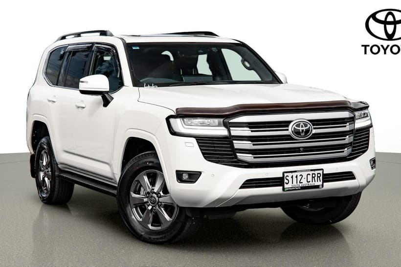 White 2022 Toyota Landcruiser Wagon Lc300 Vx (4X4)