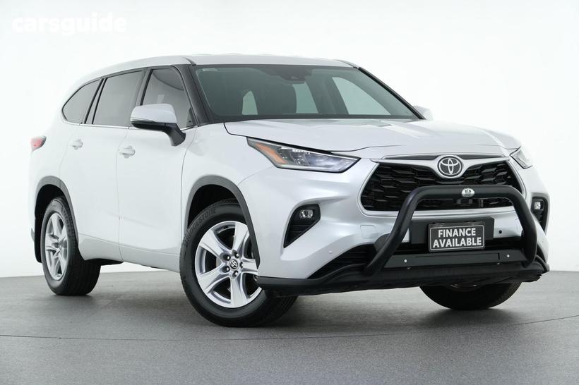 White 2022 Toyota Kluger Wagon Gx Awd