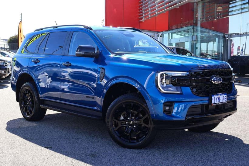 Blue 2024 Ford Everest Wagon Sport (4Wd)
