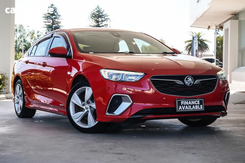 Red 2019 Holden Commodore Liftback Rs-V