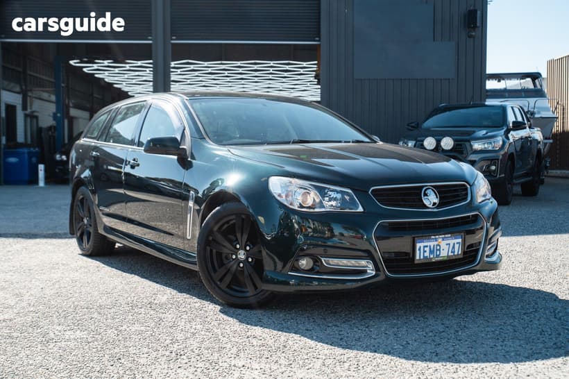 Green 2014 Holden Commodore Sportswagon Sv6 Storm