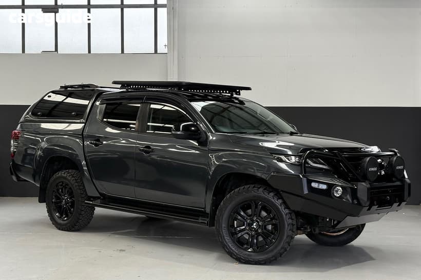 Grey 2021 Mitsubishi Triton Double Cab Pick Up Gsr (4X4)