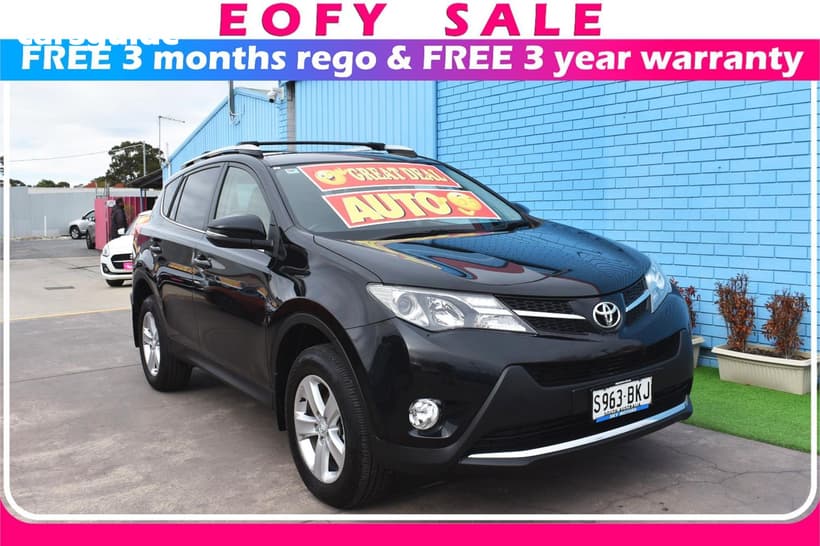 Black 2013 Toyota RAV4 Wagon Gxl (4X4)