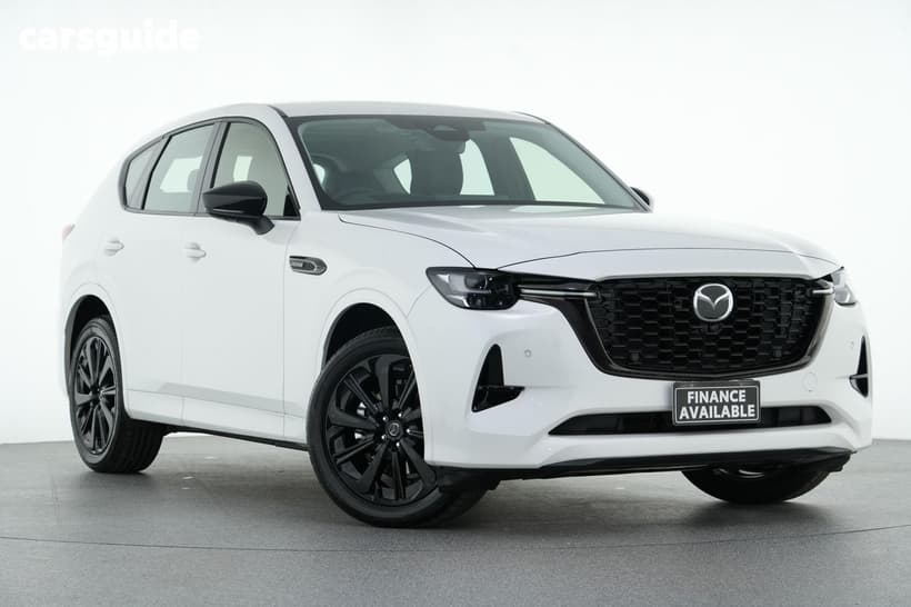 White 2025 Mazda CX-60 Wagon D50E Gt Hybrid