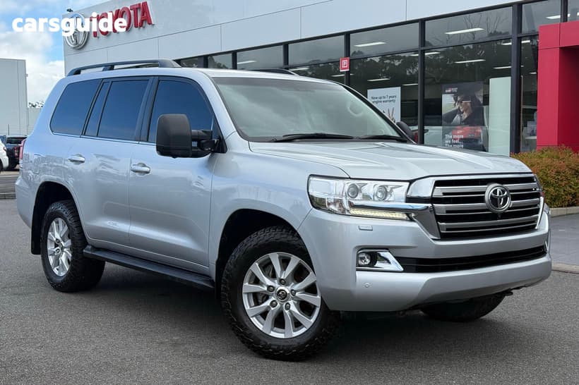 Silver 2021 Toyota Landcruiser Wagon Lc200 Vx (4X4)