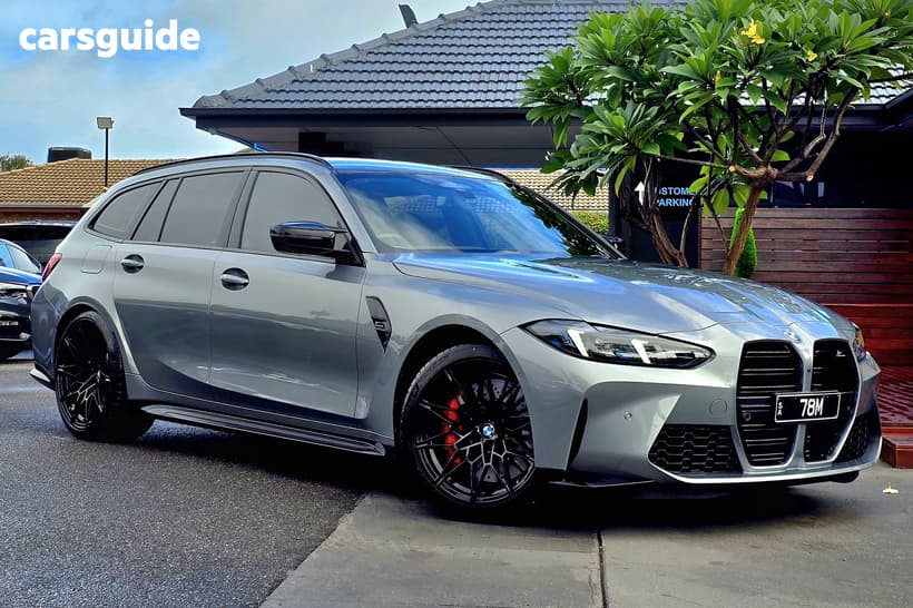 Grey 2025 BMW M3 Wagon Competition Touring M Xdrive