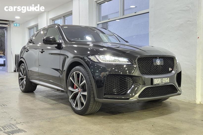 Black 2019 Jaguar F-Pace Wagon Svr (Awd) (404Kw)