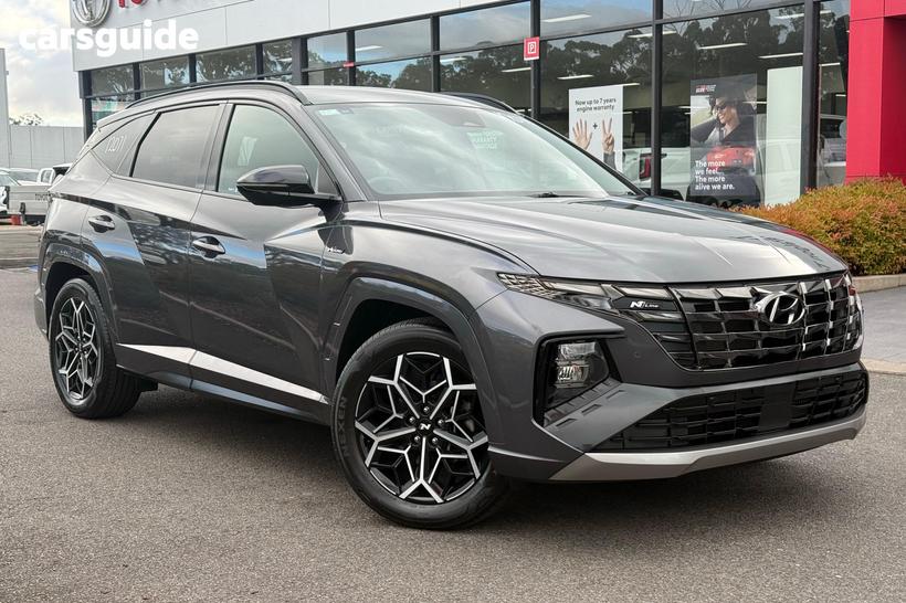 Grey 2023 Hyundai Tucson Wagon Elite N Line (Awd)