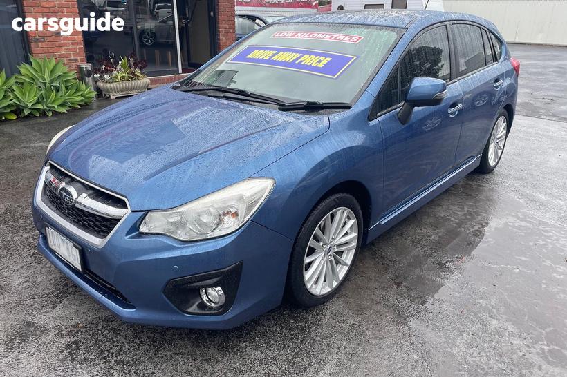 Blue 2015 Subaru Impreza Hatchback 2.0I-S (Awd)