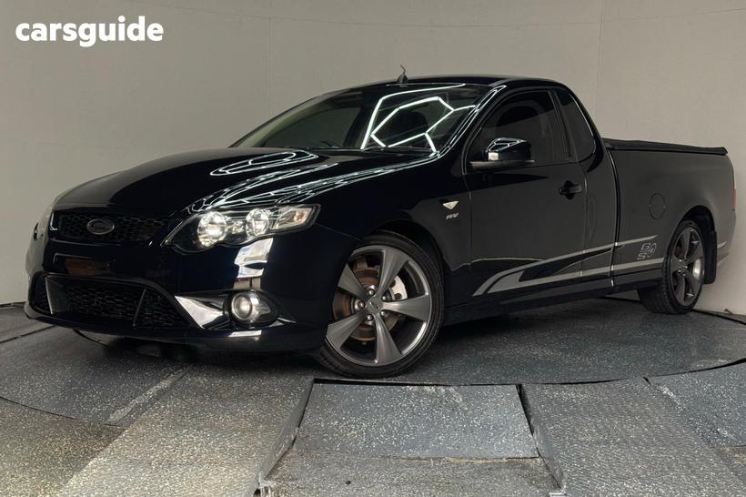 Black 2010 FPV GS Ute Tray BOSS 315 R