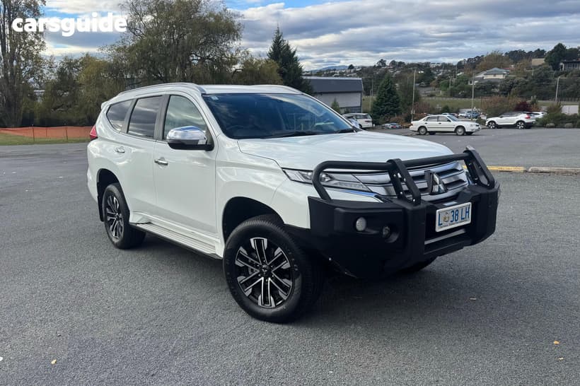 White 2023 Mitsubishi Pajero Sport Wagon Gls (4Wd) 7 Seat