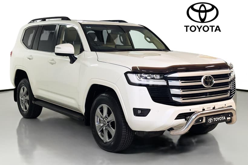 White 2021 Toyota Landcruiser Wagon Lc300 Vx (4X4)