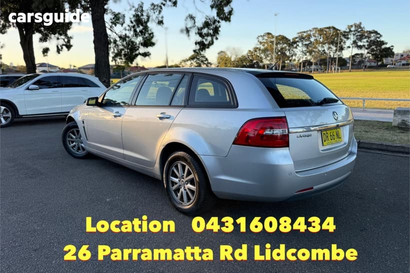 Silver 2015 Holden Commodore Sportswagon Evoke