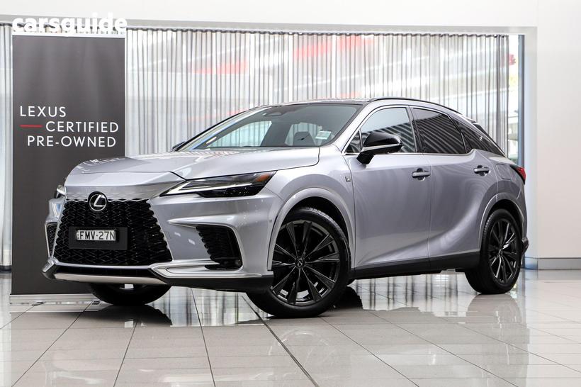 Silver 2024 Lexus RX350 Wagon F Sport