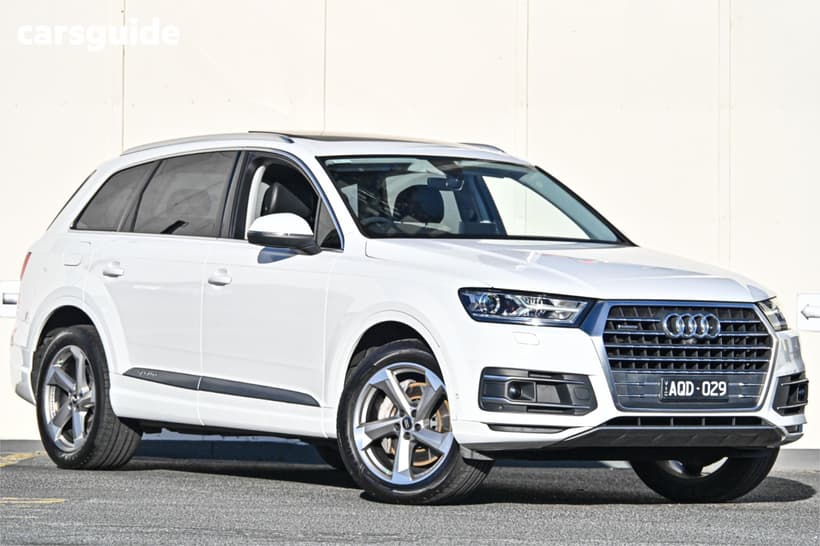 White 2017 Audi Q7 Wagon 3.0 Tdi Quattro