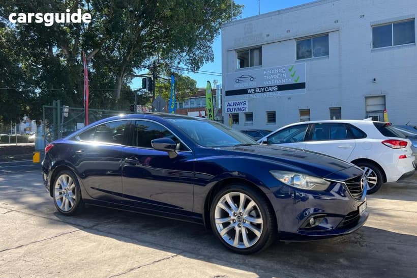 Blue 2013 Mazda 6 Sedan Gt