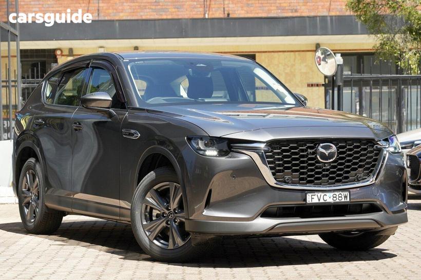 Grey 2025 Mazda CX-60 Wagon D50E Pure Hybrid