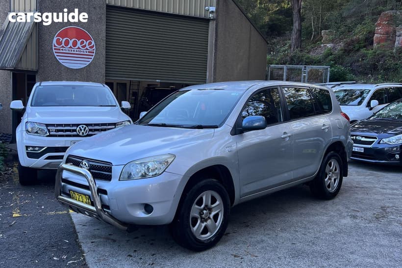 Silver 2007 Toyota RAV4 Wagon Cv (4X4)