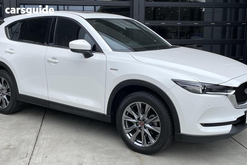 White 2020 Mazda CX-5 Wagon Akera Turbo (Awd) 100Th Anniv
