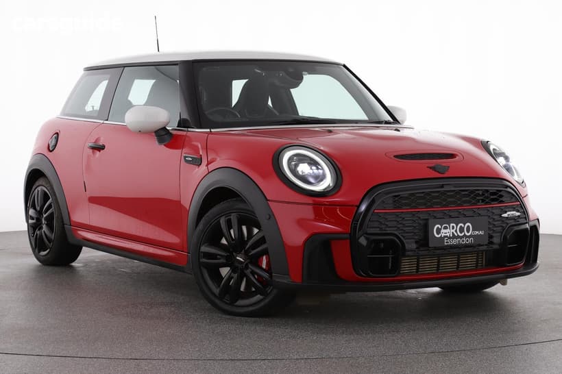 Red 2022 Mini Cooper Hatchback S Jcw Sport 5D Hatch