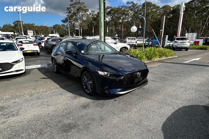 Blue 2024 Mazda 3 Hatchback G20 Evolve