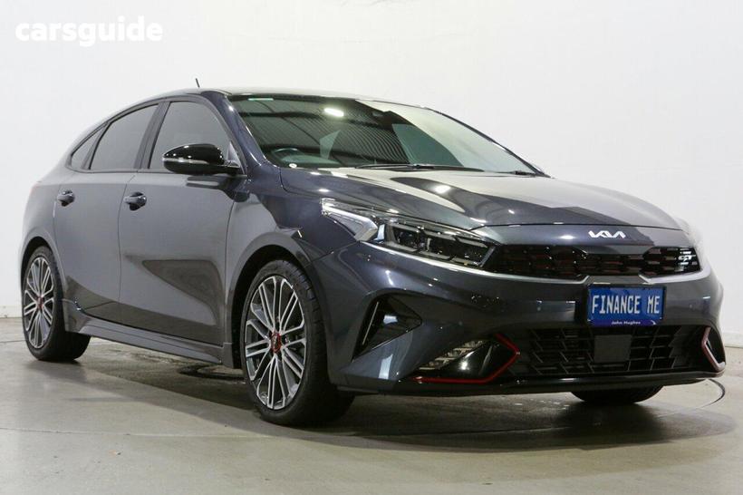 Grey 2022 Kia Cerato Hatchback Gt