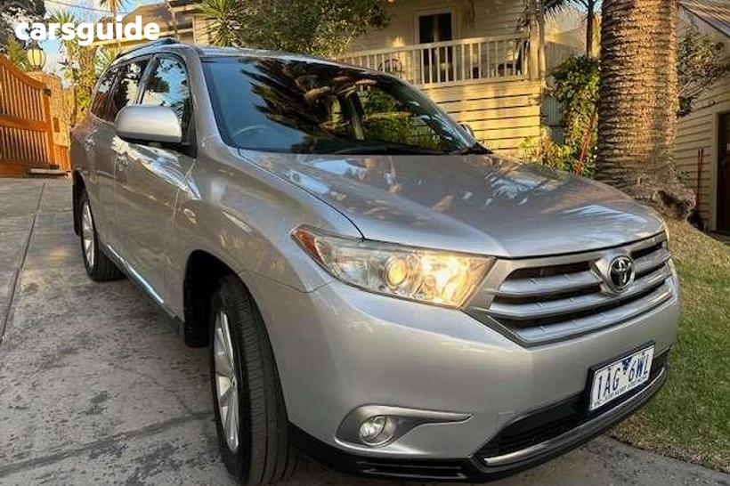 Silver 2014 Toyota Kluger Wagon Gxl (4X2)