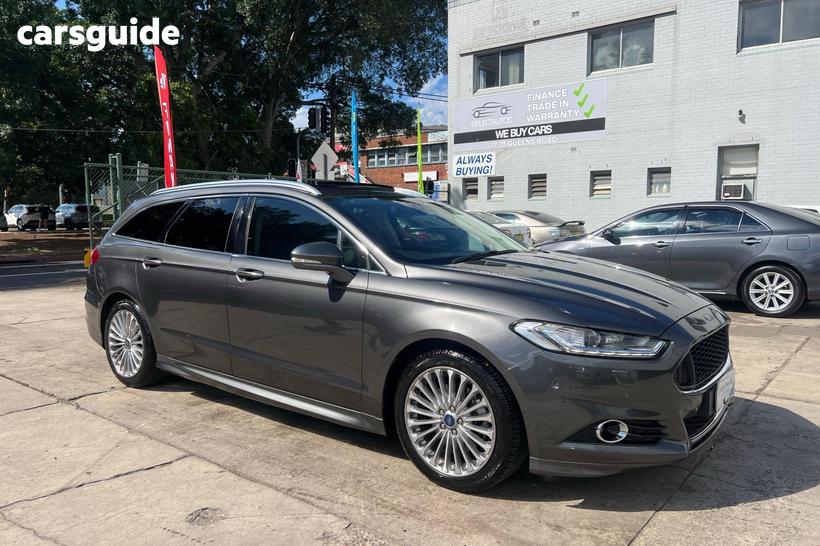 Grey 2015 Ford Mondeo Wagon Titanium Tdci