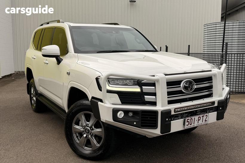 White 2022 Toyota Landcruiser Wagon Lc300 Vx (4X4)