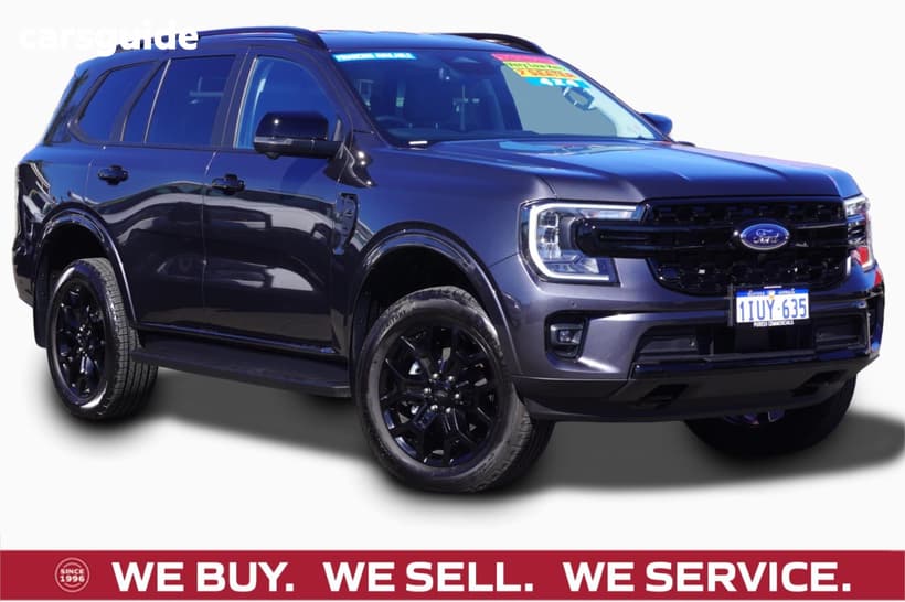 Grey 2025 Ford Everest Wagon Sport (4Wd)