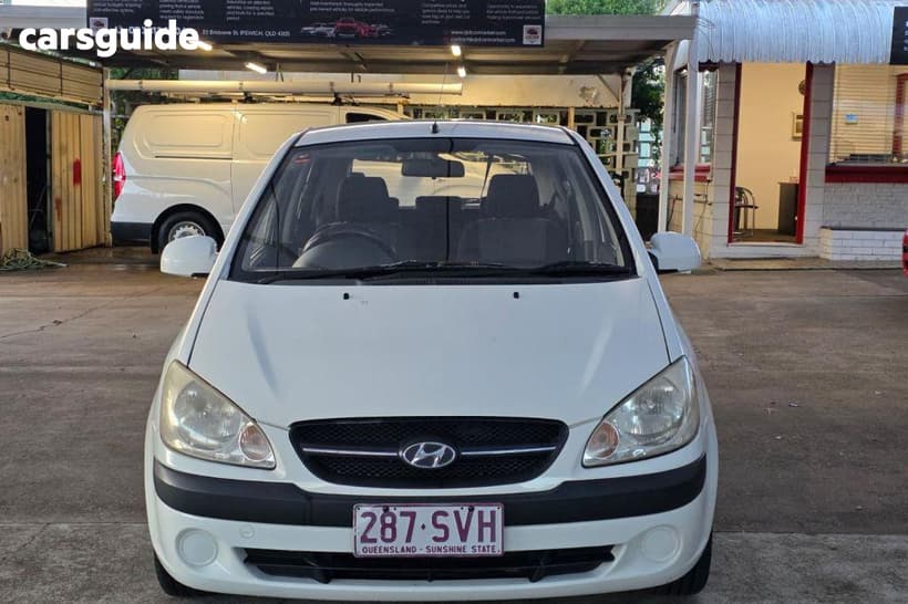 White 2011 Hyundai Getz Hatchback S