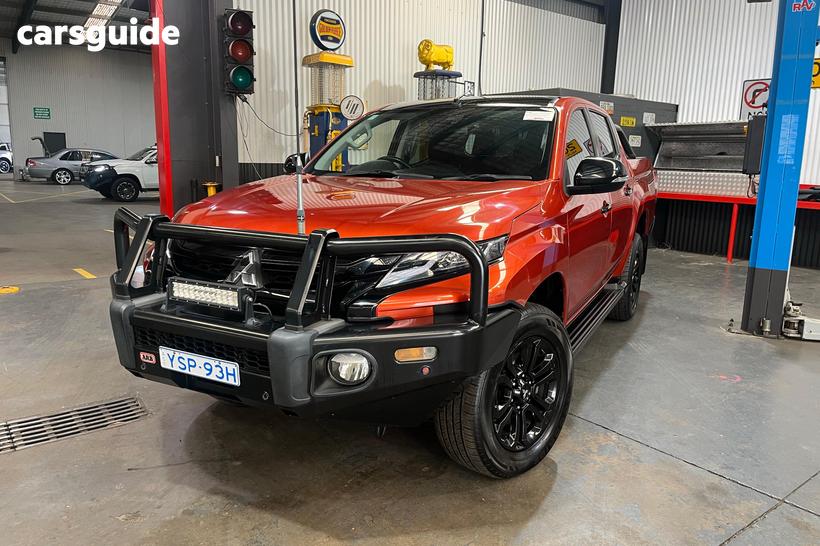 Orange 2022 Mitsubishi Triton Double Cab Pick Up Gsr (4X4)