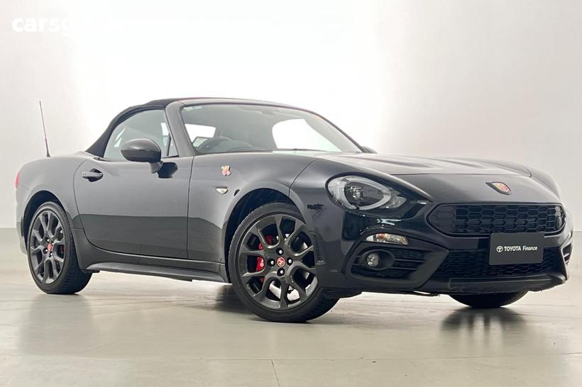 Black 2018 Abarth 124 Roadster Spider