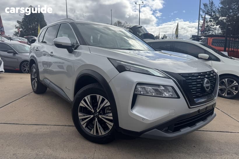 Silver 2023 Nissan X-Trail Wagon St-L (4Wd) E-Power (Hybrid)