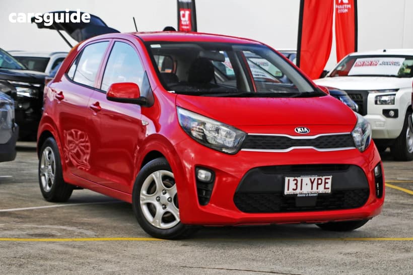 Red 2018 Kia Picanto Hatchback S (Aeb)