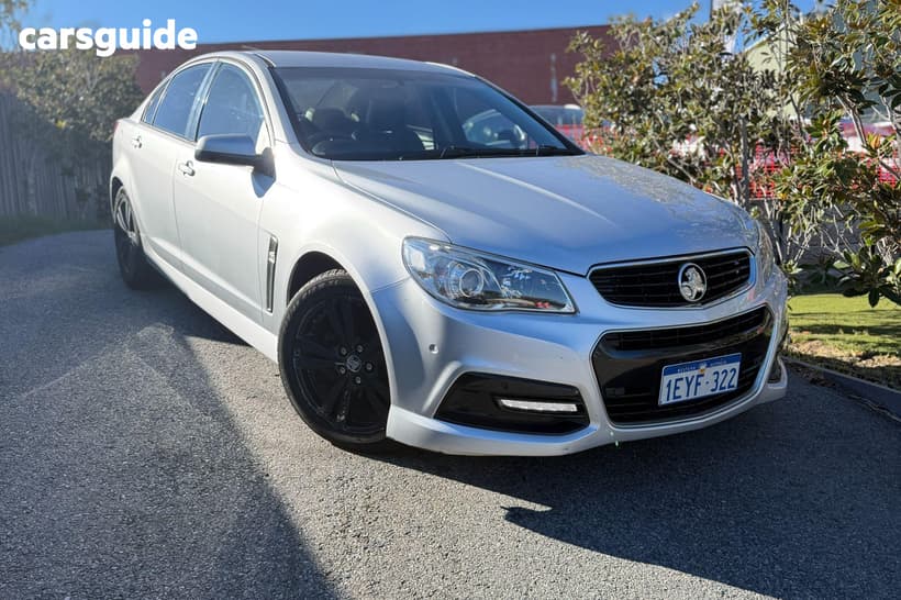 Silver 2015 Holden Commodore Sedan Sv6