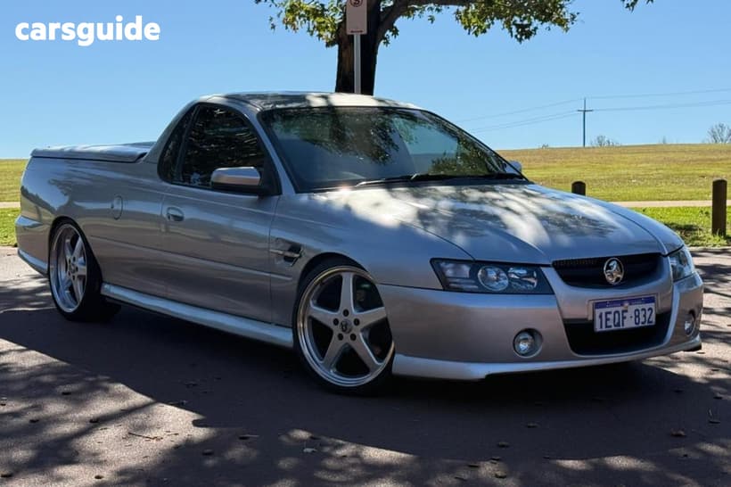 Silver 2006 Holden Commodore Utility Ss