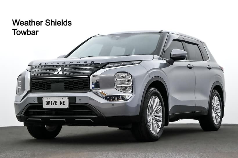 Grey 2023 Mitsubishi Outlander Wagon Es 5 Seat (2Wd)