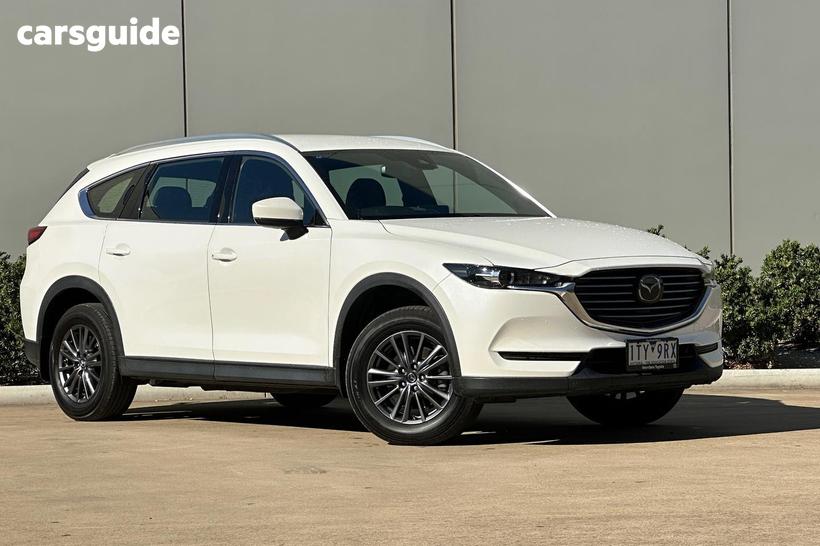 White 2021 Mazda CX-8 Wagon Sport (Fwd)