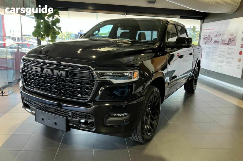 Black 2024 RAM 1500 Crew Cab Utility Limited Rambox Ho Hurricane