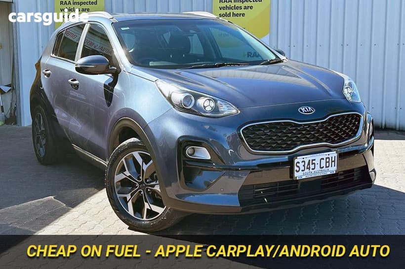 Blue 2019 Kia Sportage Wagon Si Premium (Fwd)