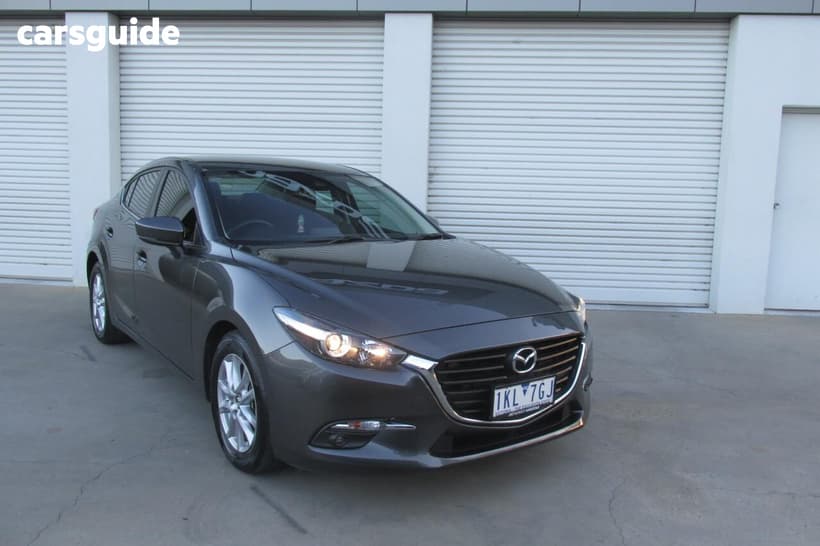 Grey 2017 Mazda 3 Sedan Maxx