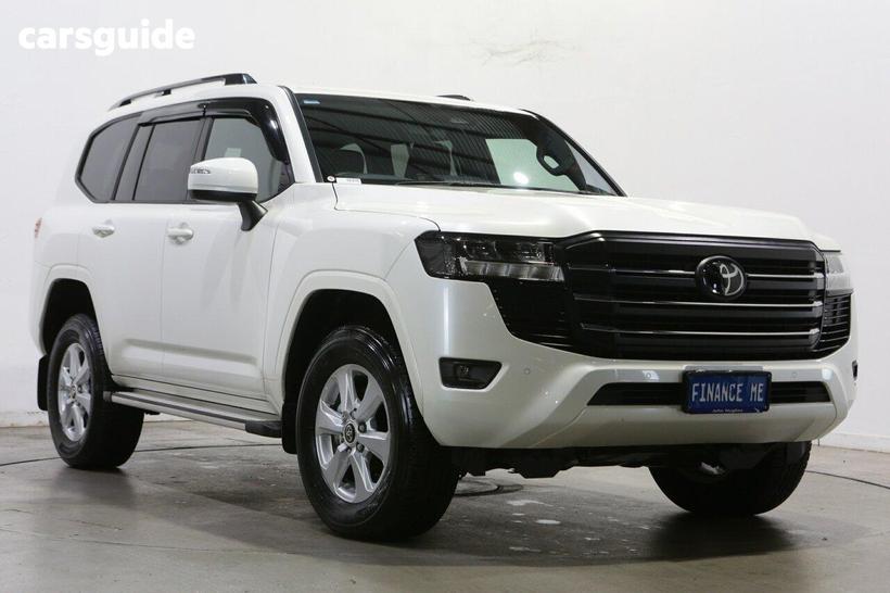White 2025 Toyota Landcruiser Wagon Lc300 Gxl (4X4)