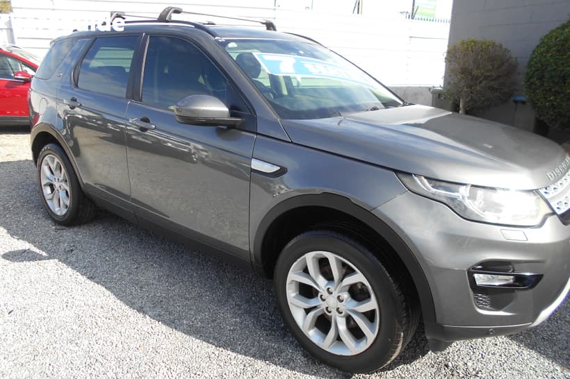 Grey 2015 Land Rover Discovery Sport Wagon Td4 Hse