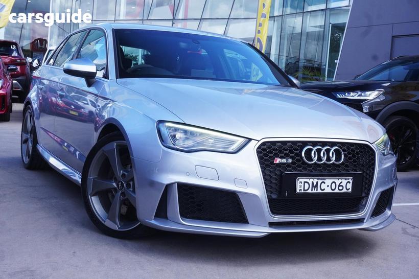 Silver 2016 Audi RS3 Hatchback Sportback Quattro