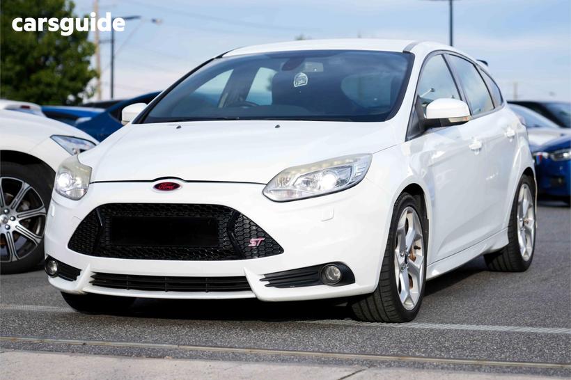 White 2012 Ford Focus Hatchback St