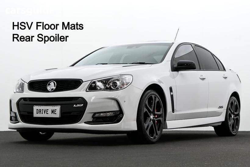 White 2017 Holden Commodore Sedan Ss-V Redline