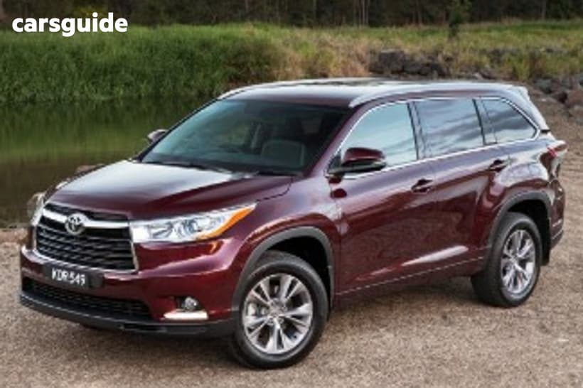Silver 2015 Toyota Kluger Wagon Gxl (4X4)