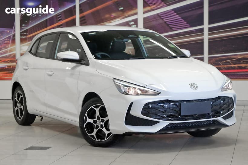 White 2025 MG MG3 Hatchback Essence Hybrid+