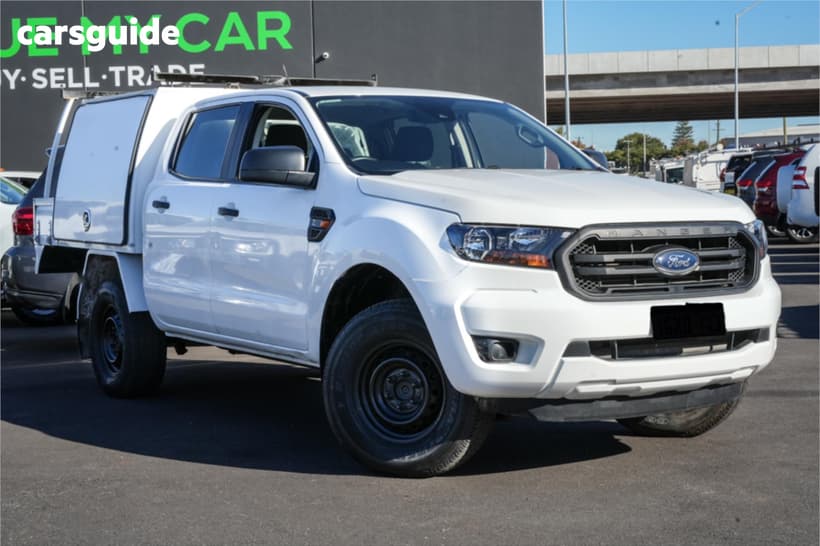 White 2019 Ford Ranger Double Cab Chassis Xl 2.2 Hi-Rider (4X2)